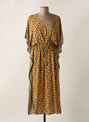 Rochie lungă galben LOLA ESPELETA femeie