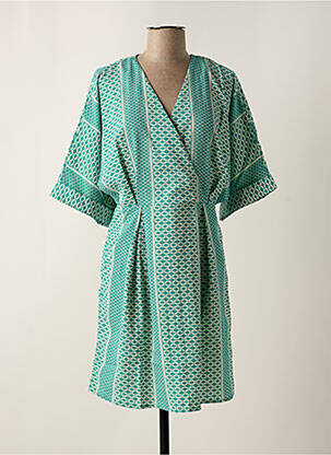 Rochie scurtă mâneci scurte mâneci scurte verde VILA femeie