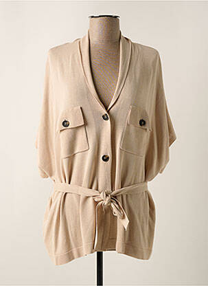 Vestă cu mâneci scurte bej TIFFOSI femeie