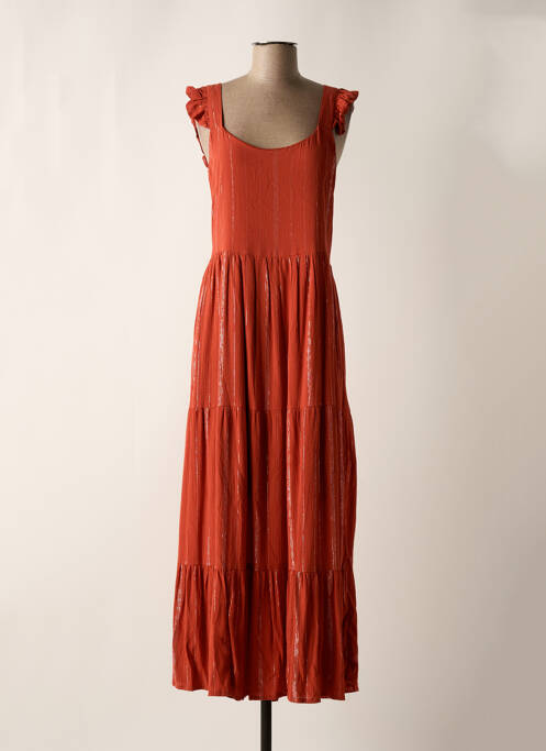 Rochie lungă portocaliu DEELUXE femeie