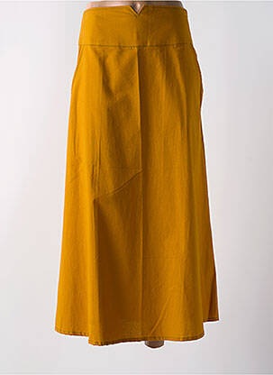 Fustă lungă galben KALI YOG femeie