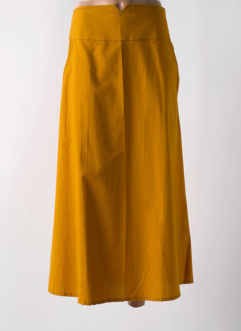 Fustă lungă galben KALI YOG femeie