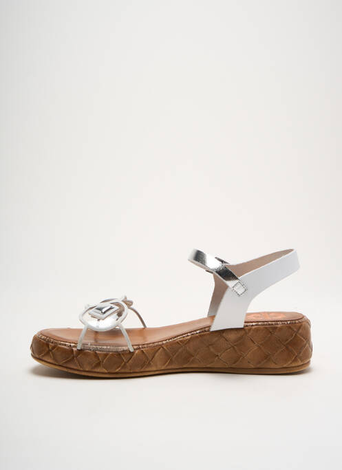 Sandale/Pantofi decupați argintiu PORRONET femeie