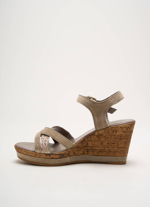 Sandale/Pantofi decupați gri MARCO TOZZI femeie