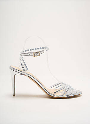 Sandale/Pantofi decupați argintiu DE GRENELLE femeie