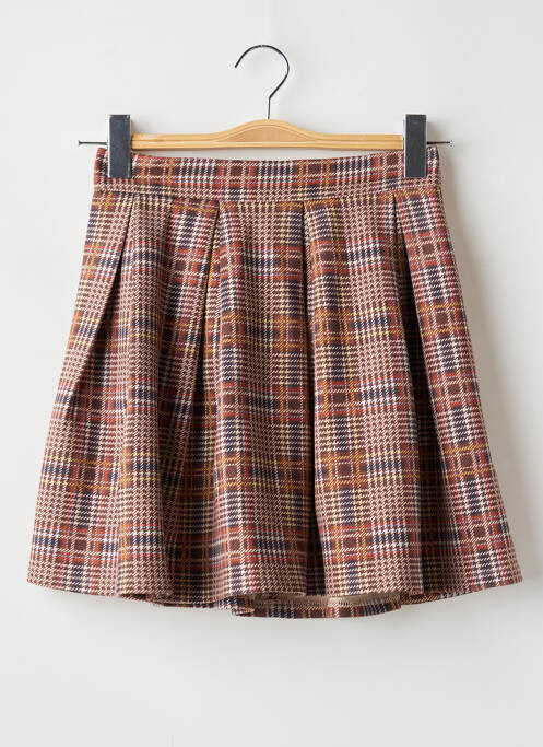 Fustă scurtă maro LILI SIDONIO femeie