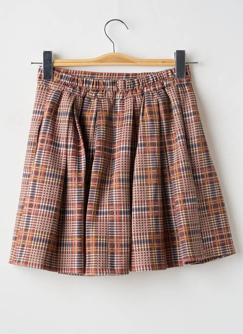 Fustă scurtă maro LILI SIDONIO femeie