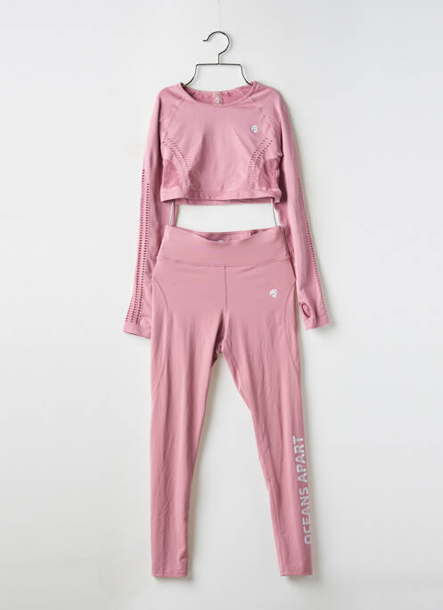 Set pantaloni roz OCEANS APART femeie