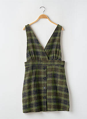 Rochie scurtă fără mâneci fără mâneci verde LILI SIDONIO femeie