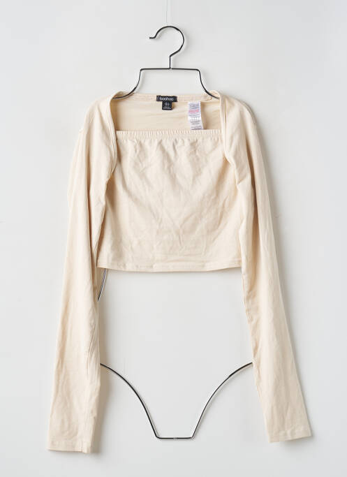 Twin-set bej BOOHOO femeie