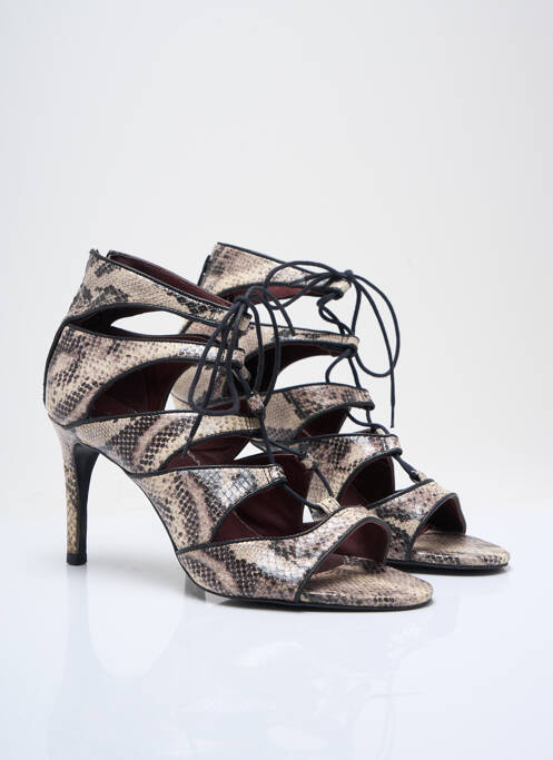 Pantofi cu toc bej ANDRE femeie