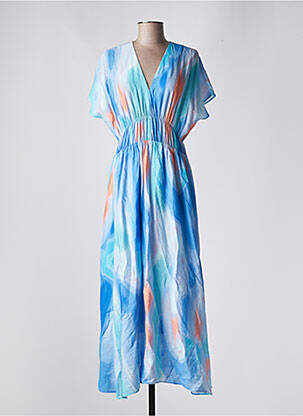 Rochie lungă albastru IN WEAR femeie