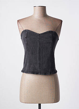 Top negru KAFFE femeie