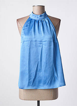 Top albastru KAFFE femeie