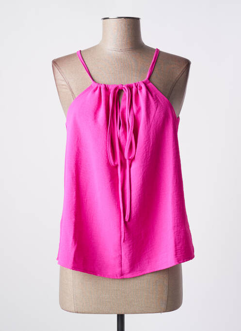 Top roz KAFFE femeie