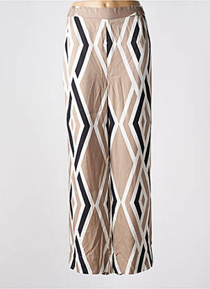 Pantalon larg bej IN WEAR femeie