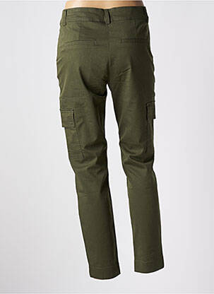 Pantalon cargo subțire verde KAFFE femeie