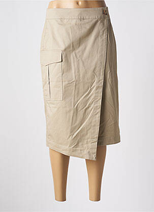 Fustă midi bej KAFFE femeie