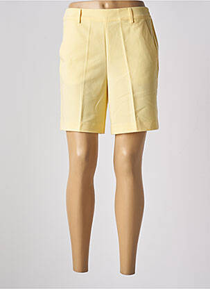 Bermudă galben KAFFE femeie