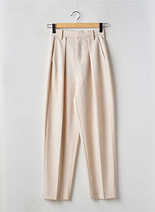 Pantalon drept bej IN WEAR femeie