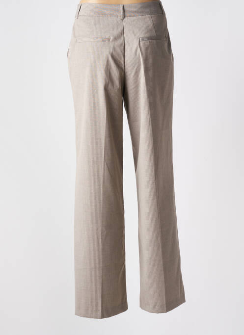 Pantalon drept bej KAFFE femeie