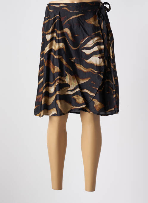 Fustă midi negru KAFFE femeie