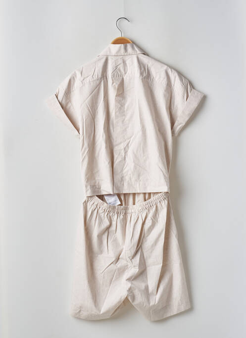 Salopetă scurtă bej IN WEAR femeie