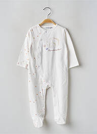 Pijama mâneci lungi alb NOUKIE'S enfant