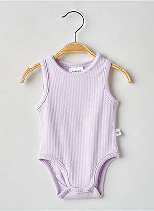 Body de lenjerie violet LAESSIG fată