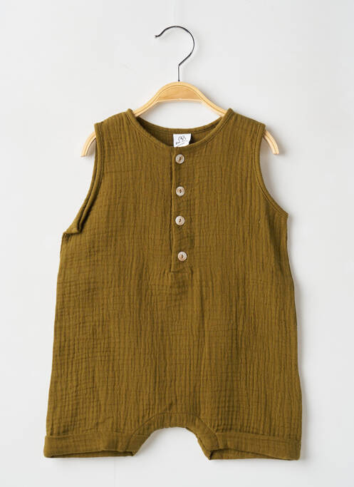 Salopetă scurtă verde BB AND CO băiat