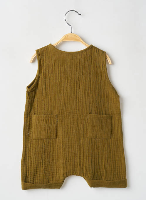 Salopetă scurtă verde BB AND CO băiat