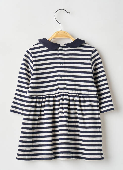 Rochie midi albastru PETIT BATEAU fată