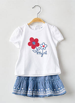 Set fustă albastru MAYORAL fată