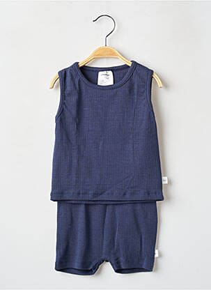 Set șort albastru LAESSIG fată