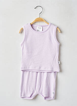 Set șort violet LAESSIG fată