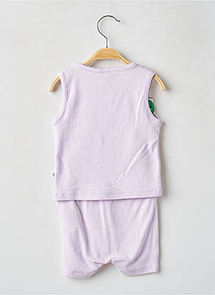 Set șort talie elastică violet LÄSSIG fată