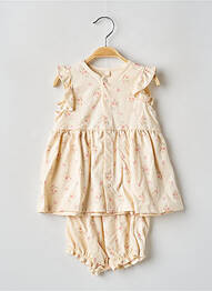 Set șort talie elastică galben PETIT BATEAU fille