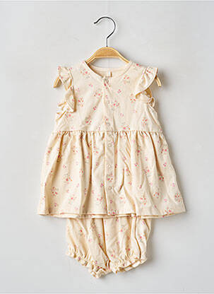 Set șort galben PETIT BATEAU fată