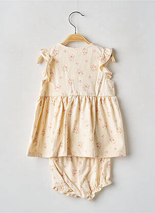 Set șort imprimat fantezie galben PETIT BATEAU fată