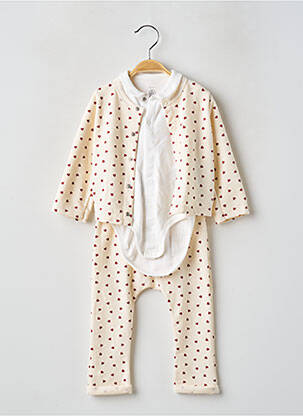 Set pantaloni bej PETIT BATEAU fată