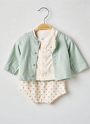 Set pantaloni talie elastică verde PETIT BATEAU băiat