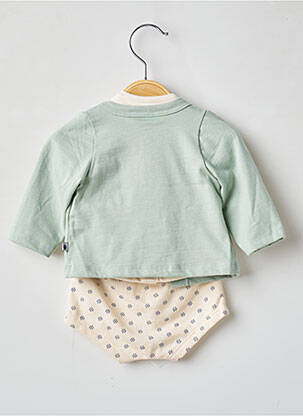 Set pantaloni talie elastică verde PETIT BATEAU băiat