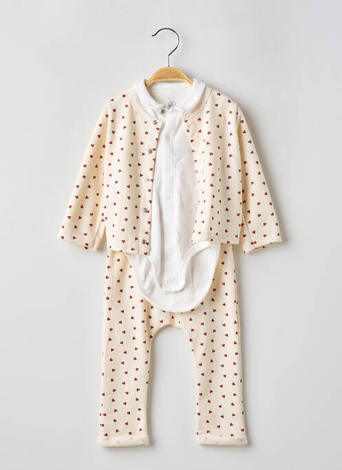 Set pantaloni bej PETIT BATEAU fată