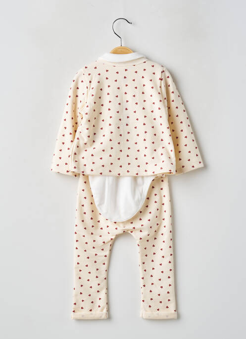 Set pantaloni bej PETIT BATEAU fată