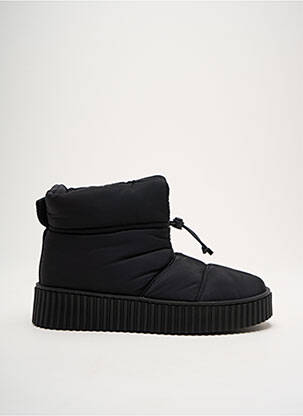 Botine/ghete material neted toc de 4 la 6 cm negru VANESSA WU femeie