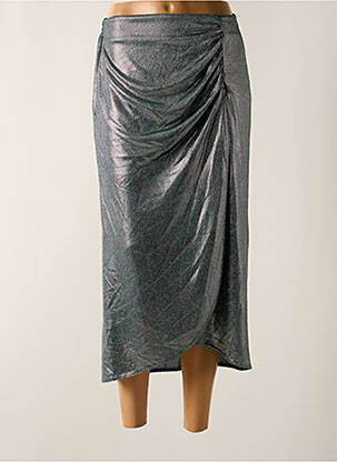 Fustă lungă argintiu AN' GE femeie