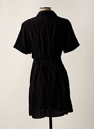 Rochie midi mâneci scurte mâneci scurte negru AN' GE femeie