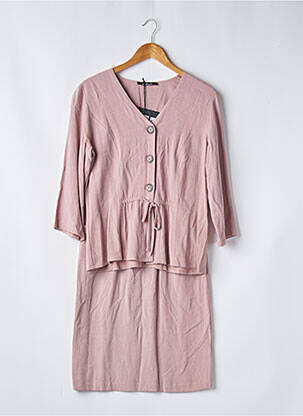 Set fustă roz TELMAIL femeie