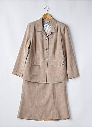 Set fustă maro TELMAIL femeie