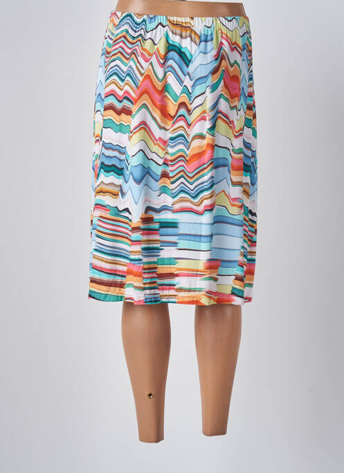 Fustă midi albastru SAINT CHARLES femeie